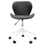 Brent Black  And White Home Office Chair