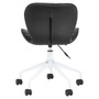 Brent Black  And White Home Office Chair