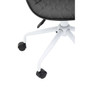 Brent Black  And White Home Office Chair