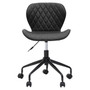 Brent Black Armless Home Office Chair Brent Black Armless Home Office Chair