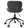 Brent Black Armless Home Office Chair