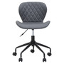 Brent Grey And Black Home Office Chair