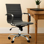 Brent Black Low Back Home Office Chair