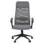 Brent Grey Mesh And Fabric Home Office Chair