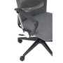 Brent Grey Mesh And Fabric Home Office Chair