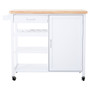 Frankfurt White Kitchen Trolley