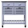 Frankfurt Grey Kitchen Trolley