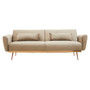 Hatton Mink Velvet Sofa Bed