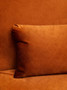 Hatton Burnt Orange Velvet Sofa Bed