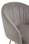 Veneto Mink Velvet Dinner Chair Veneto Mink Velvet Dinner Chair