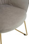 Veneto Mink Velvet Dinner Chair Veneto Mink Velvet Dinner Chair