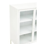 Acier Two Door White  Cabinet