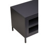 Acier Two Door Black Media Unit