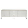 Acier Two Door White Media Unit