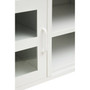 Acier Two Door White Media Unit