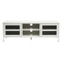 Acier Two Door White Media Unit