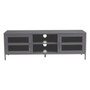 Acier Two Door Grey Media Unit