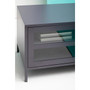 Acier Two Door Grey Media Unit