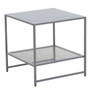 Acero Grey End Table