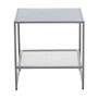 Acero Grey End Table