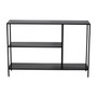 Acero Black Console Table