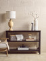 Heritage Three Shelf Large Black Bookcase
