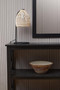 Heritage Three Shelf Large Black Bookcase