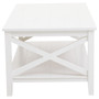 Heritage White Rectangular Coffee Table