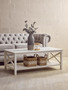 Heritage White Rectangular Coffee Table