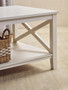 Heritage White Rectangular Coffee Table