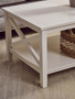 Heritage White Rectangular Coffee Table
