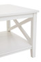 Heritage White Rectangular Coffee Table