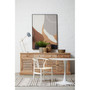 Laila Large Dining  Table with White Top