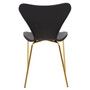 Laila Dining Chair with Black Seat