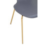 Laila Dining Chair with Grey Seat