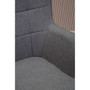 Stockholm Grey Fabric Armchair