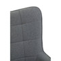 Stockholm Grey Fabric Armchair
