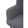 Stockholm Grey Fabric Armchair