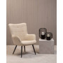 Stockholm Natural Fabric Armchair