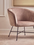 Stockholm Mink Velvet Chair