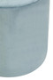 Haley Blue Velvet Pouffe