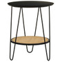 Depok Side Table With Hairpin Legs
