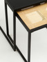 Depok Rattan And Metal Nest Of Two Tables