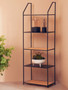 Depok Rattan And Metal Five Tier Shelf Unit