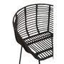 Lagom Black Natural Rattan Chair