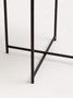 Trosa Side Table with Round White Top