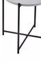 Trosa Side Table with Round Grey Top