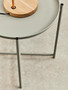 Trosa Grey Iron Side Table