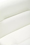 Baina White Leather Effect Bar Stool