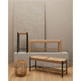 Bandar Natural Wood Bench